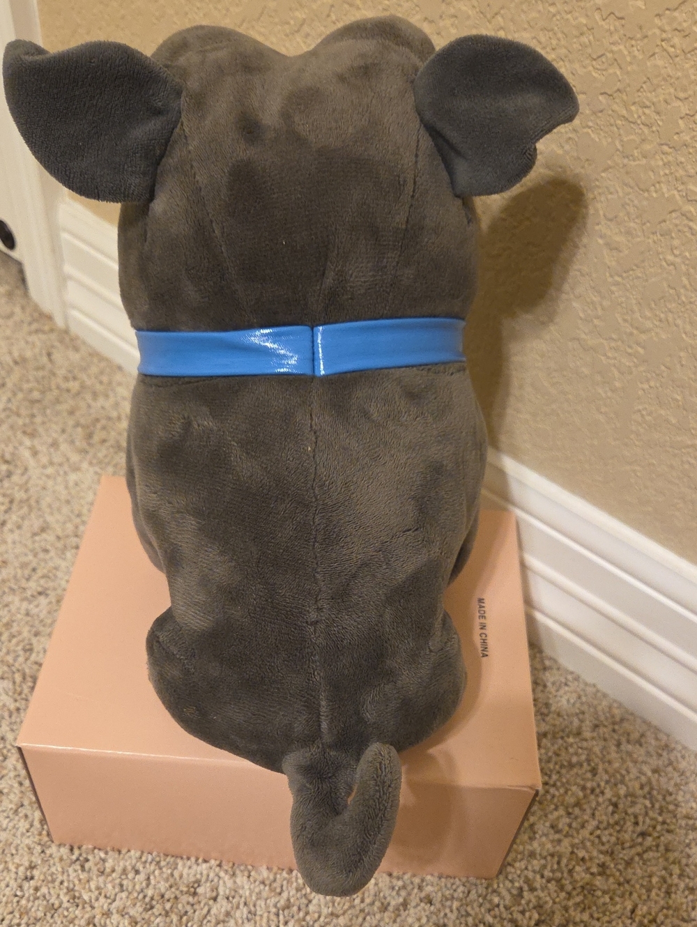 Disney's Bingo Puppy Dog Pals Plush Gray Dog Toy with Teal Eyes - Picture 4 of 4